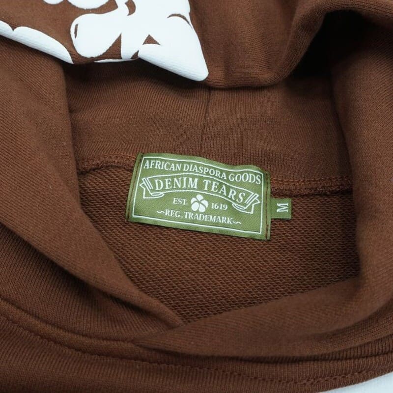 Moletom Denim Tears The Cotton Wreath Brown