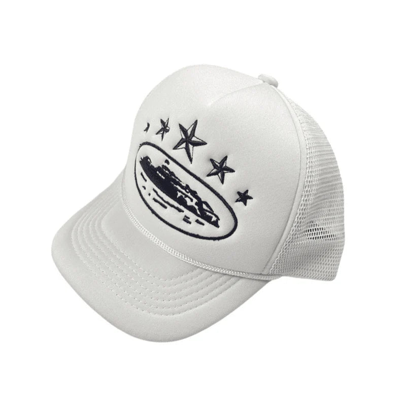 Boné Trucker Corteiz White