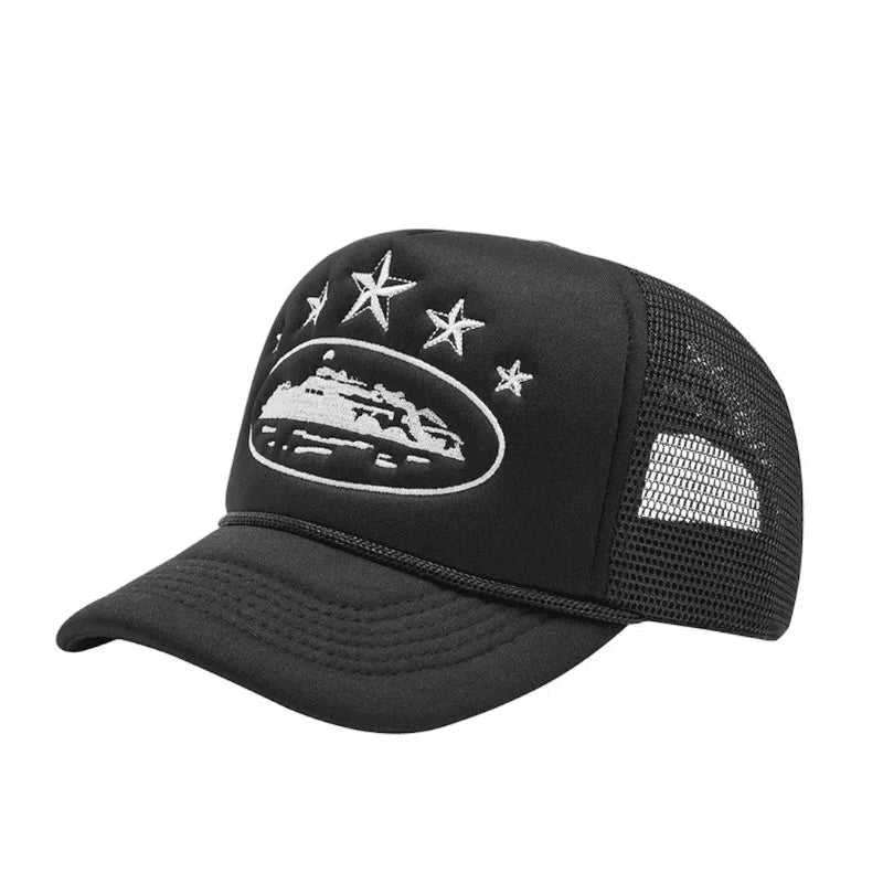 Boné Trucker Corteiz Black