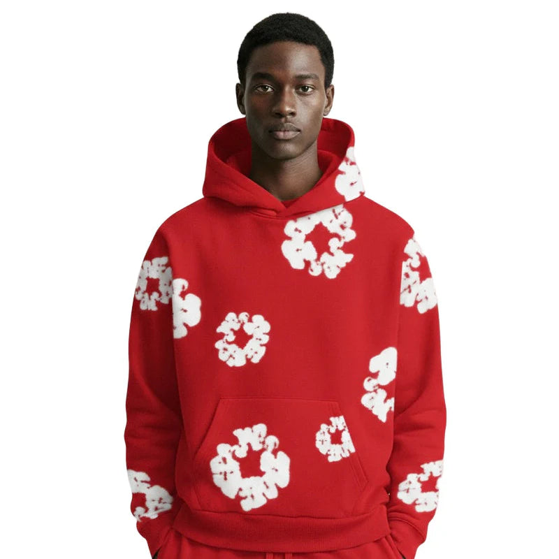 Moletom Denim Tears The Cotton Wreath Red