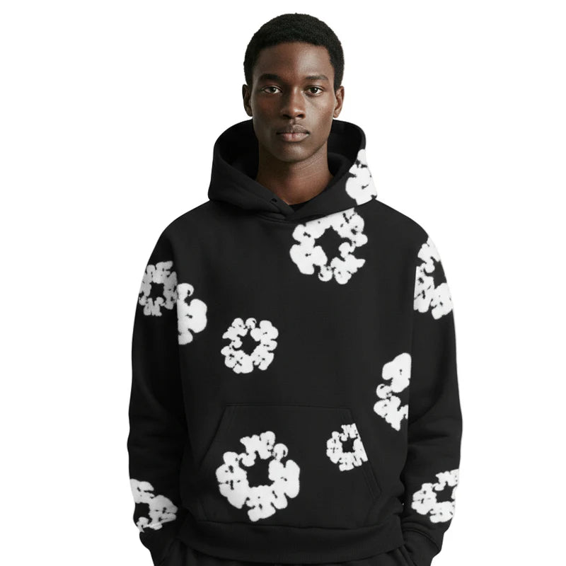 Moletom Denim Tears The Cotton Wreath Black